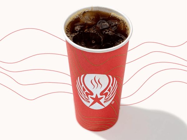 قهوه كولومبيه مثلجه وسط
