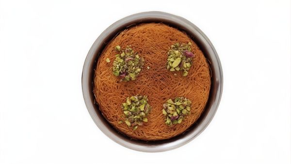 كنافة بين نارين بالقشطة