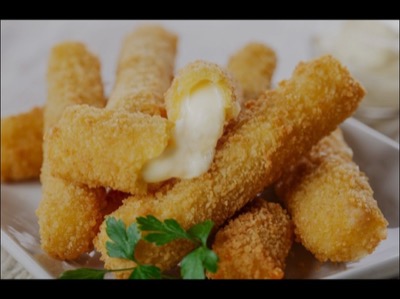 أصابع الموزايلا المقليه