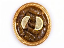 Small Plate Of Grape Leaves