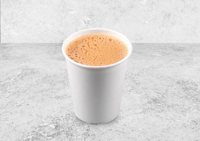 كوب شاي بالحليب