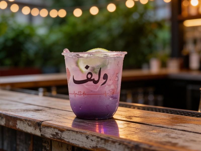 موهيتو توت ازرق