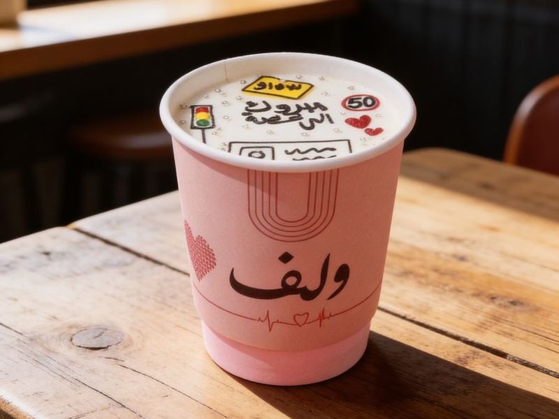 كوب مبروك الرخصة