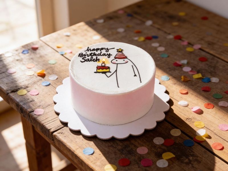كيكة عيد ميلاد4 انش