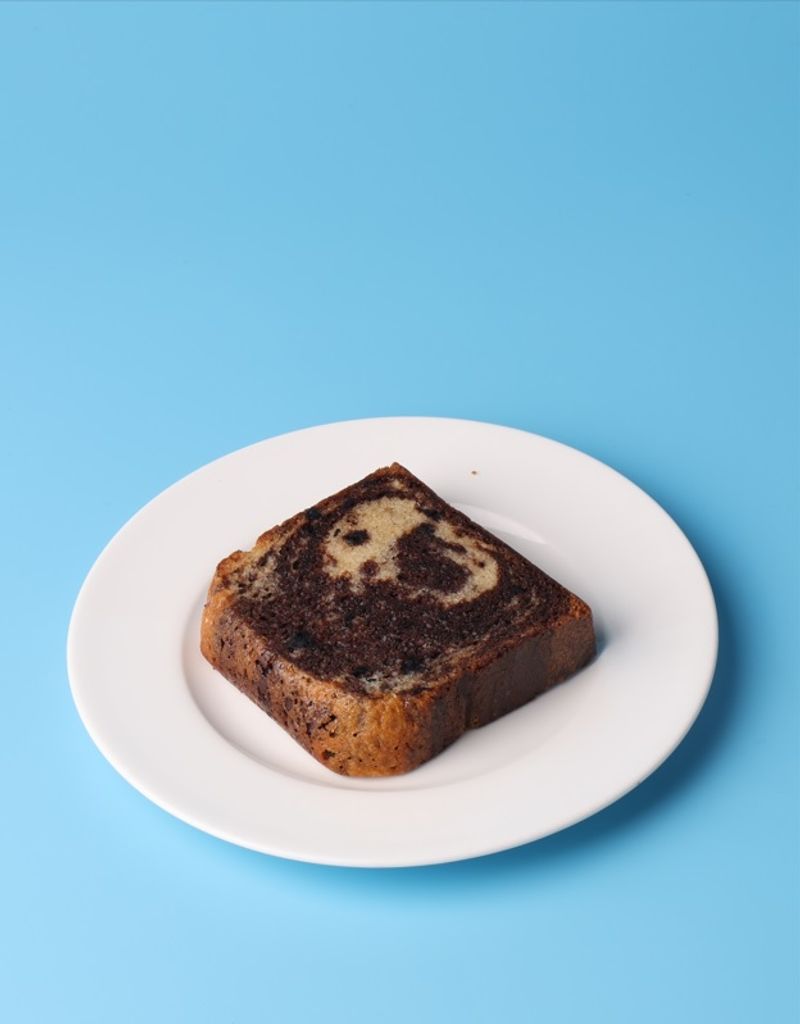 كيكة ماربل بالشوكولاتة