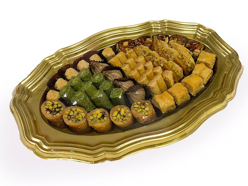 صحن بقلاوة كبير