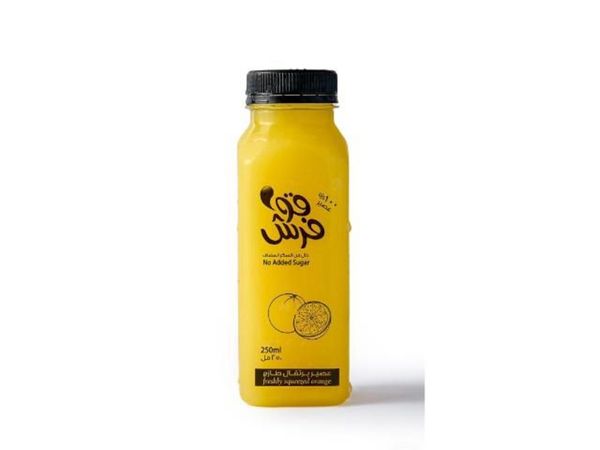 عصير برتقال طازج