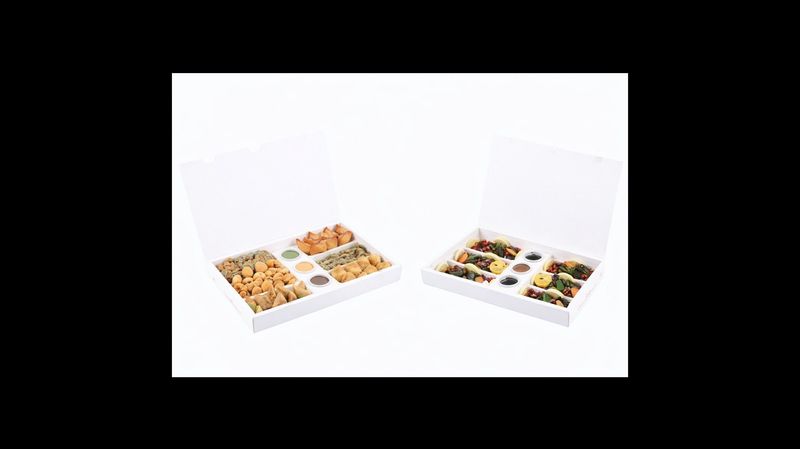 بوكس كبير حالي مالح مع مشكل ورق عنب كبير