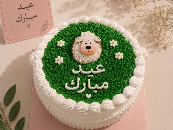 كيك خروف العيد