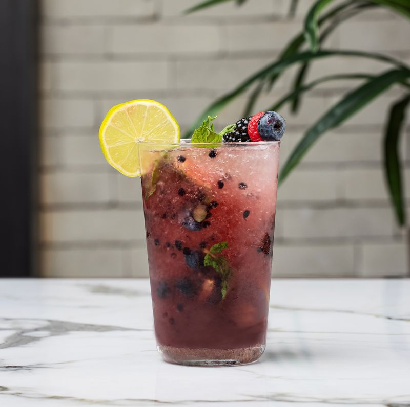 بلو بيري موهيتو