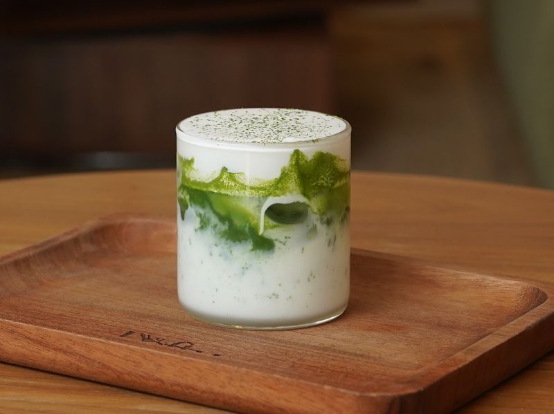 ماتشا لاتيه بارد