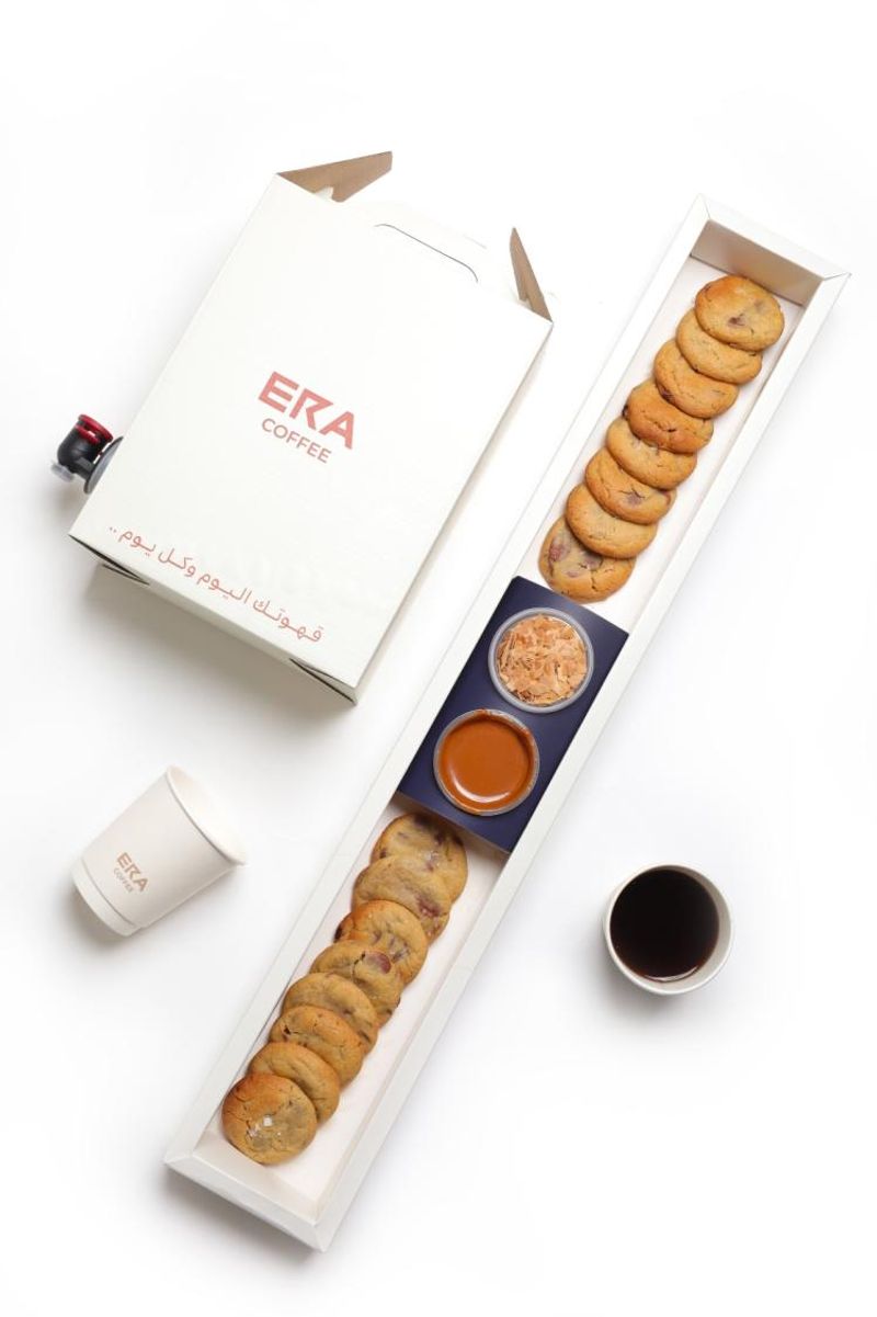 بوكس ميني كوكيز مع قهوة اليوم