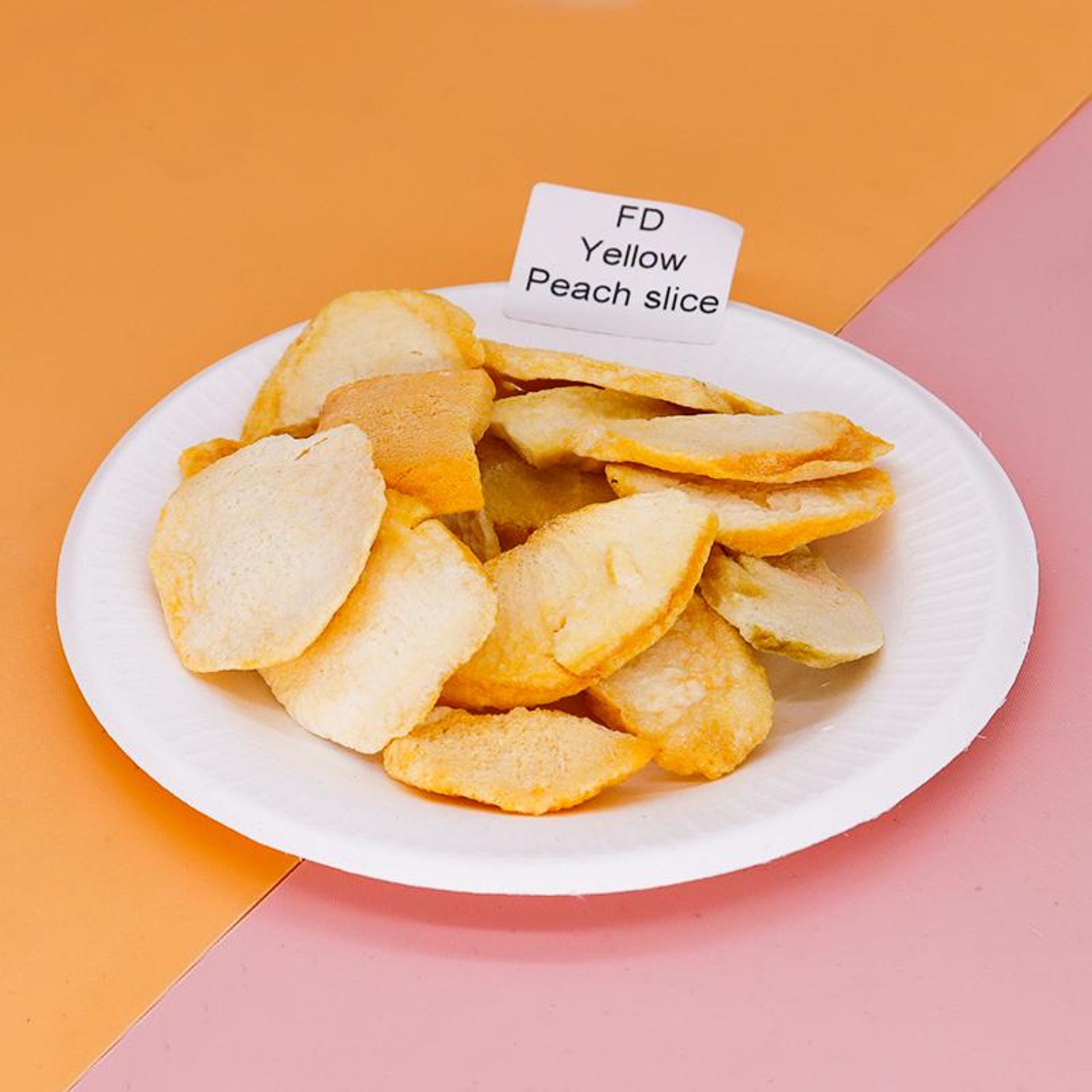 Peach Slices   Freezed Dried - 500 Gram