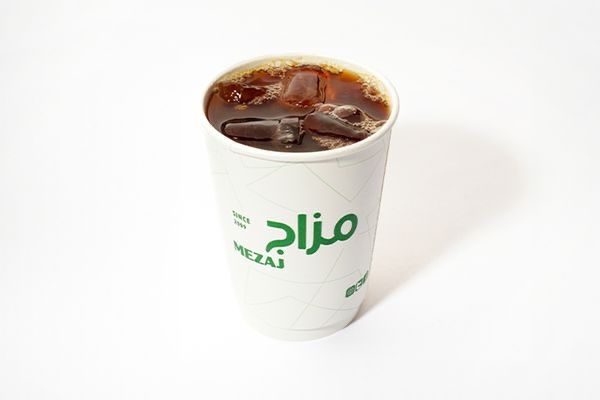 قهوة اليوم بارد وسط