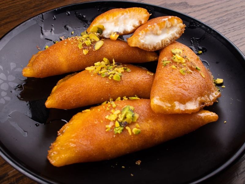 قطايف قشطة 1 كيلو