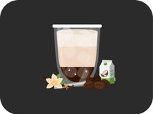 Vanilla Coconut Milk Iced Latte