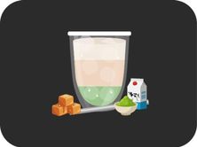 Iced Matcha Latte Coconut Milk