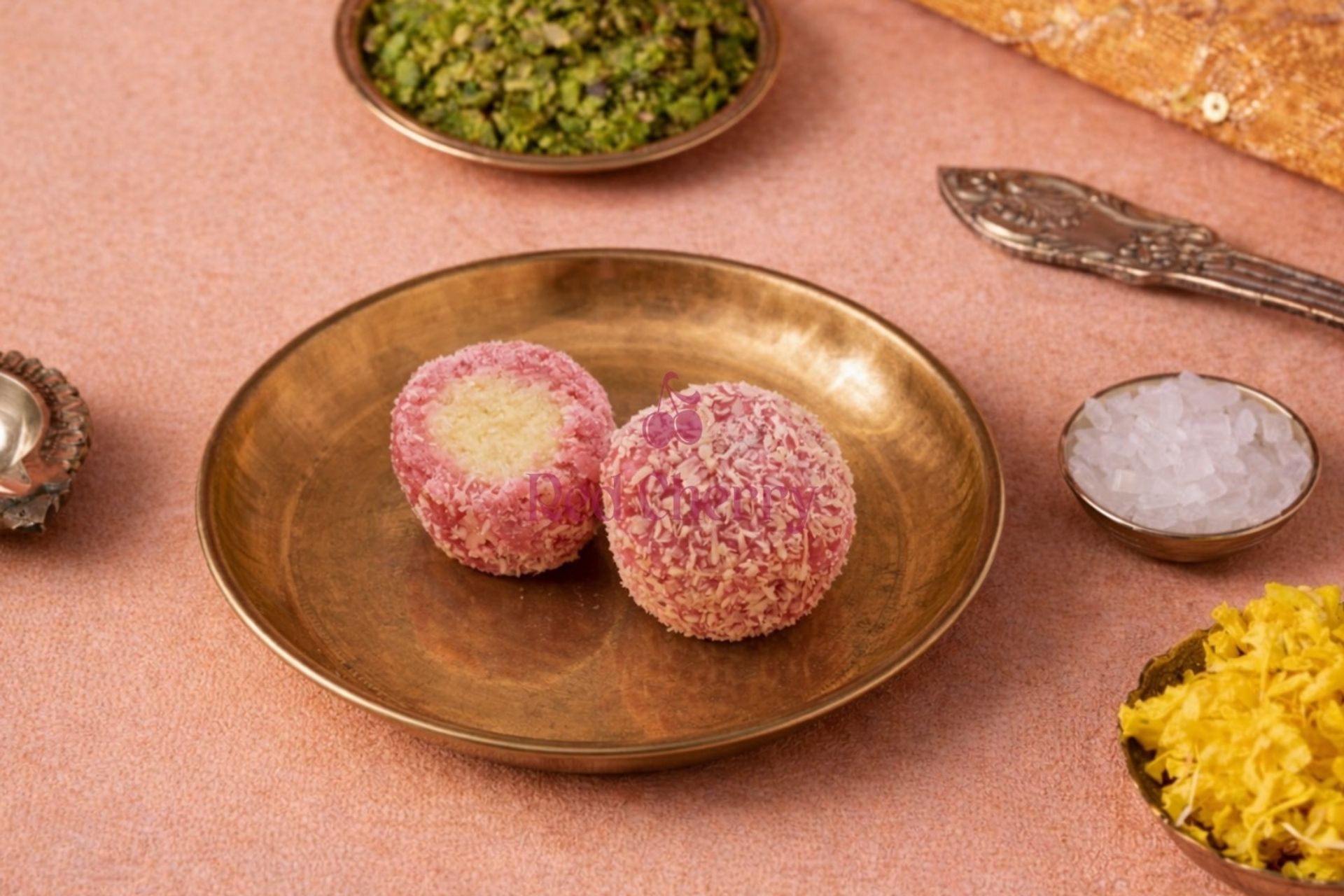 Rose Coconut Rasgulla - 500 Gm