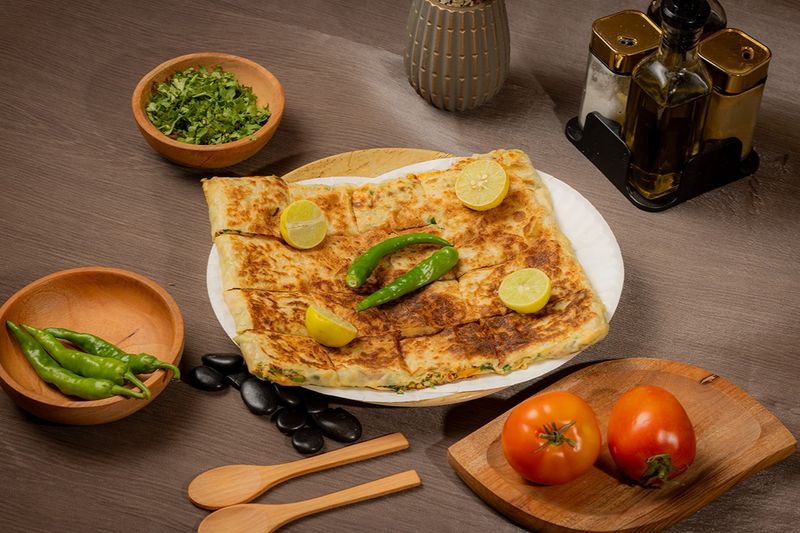 مطبق كرافت بالخضار