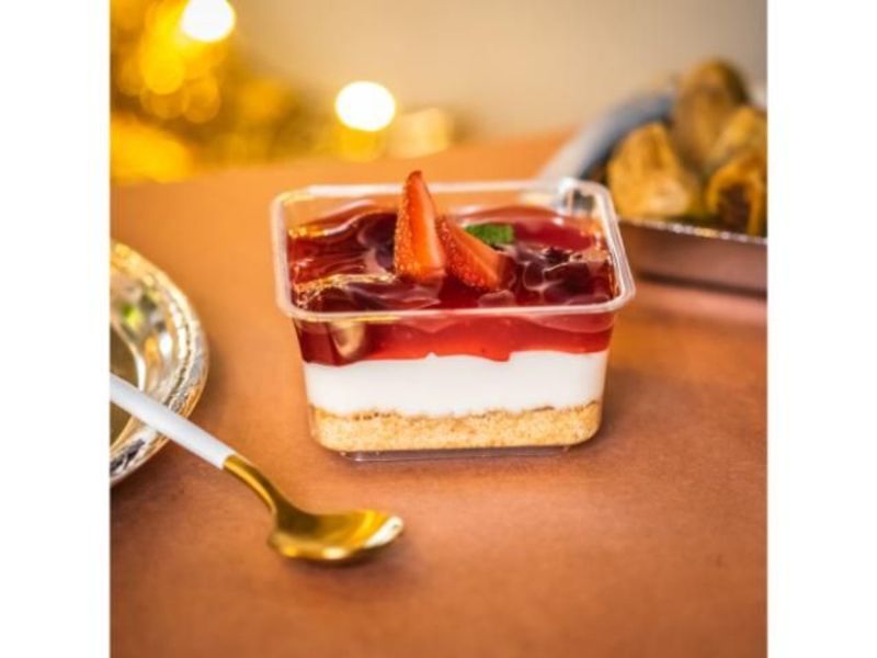 تشيز كيك الفراولة