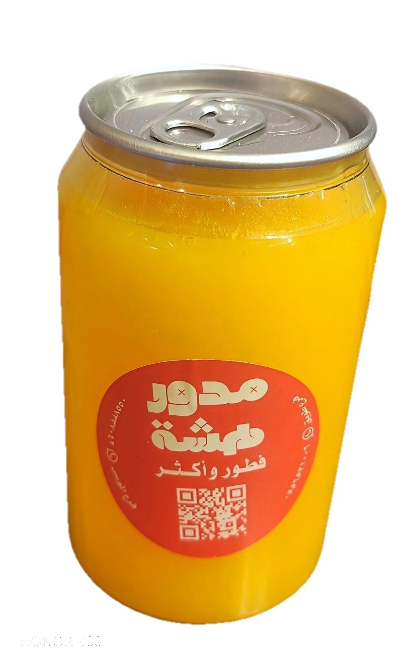 عصير برتقال طازج كبس