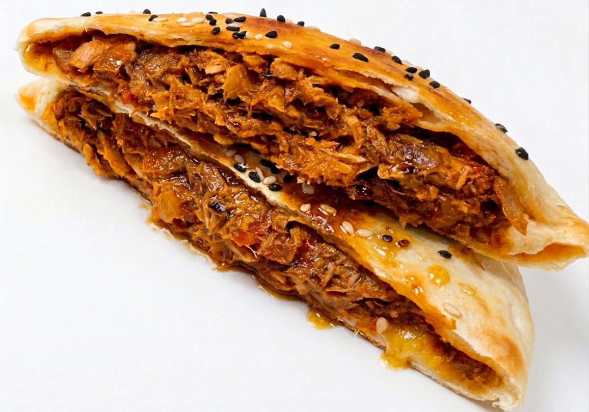 فطيرة تونة مدور