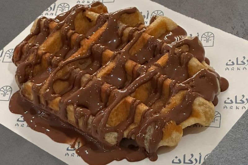 وافل - بالشوكولاتة