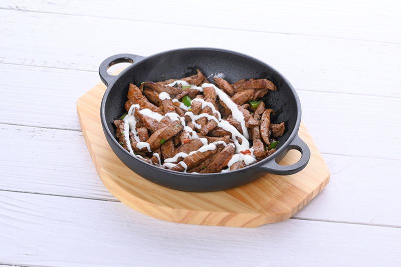 كبدة غنم طازج بالجبن