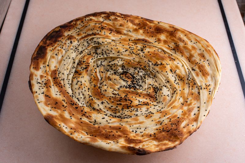 خبز ملوح - دبل