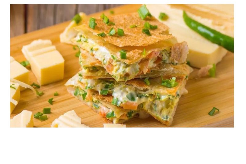 مطبق خضار و تشيدر