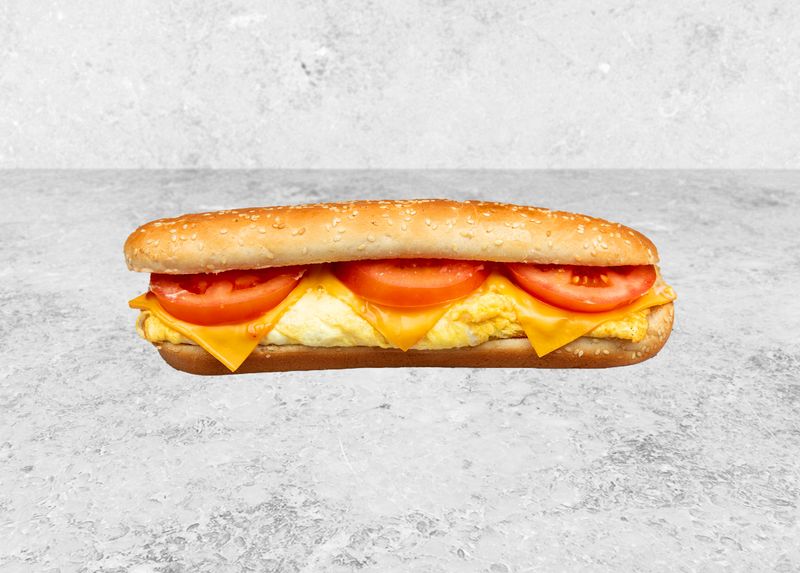 بيض مقلي بالجبن - صاج كبير