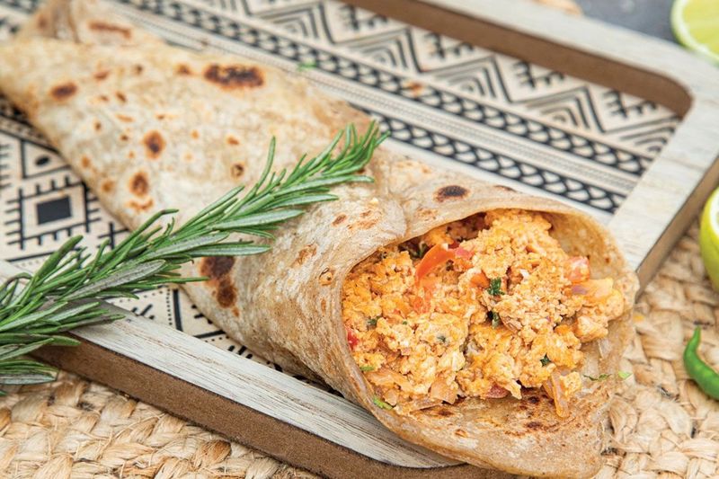 شكشوكة - خبز صاج صغير