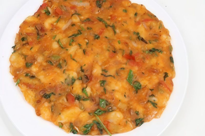 فاصوليا حمراء بالبيض