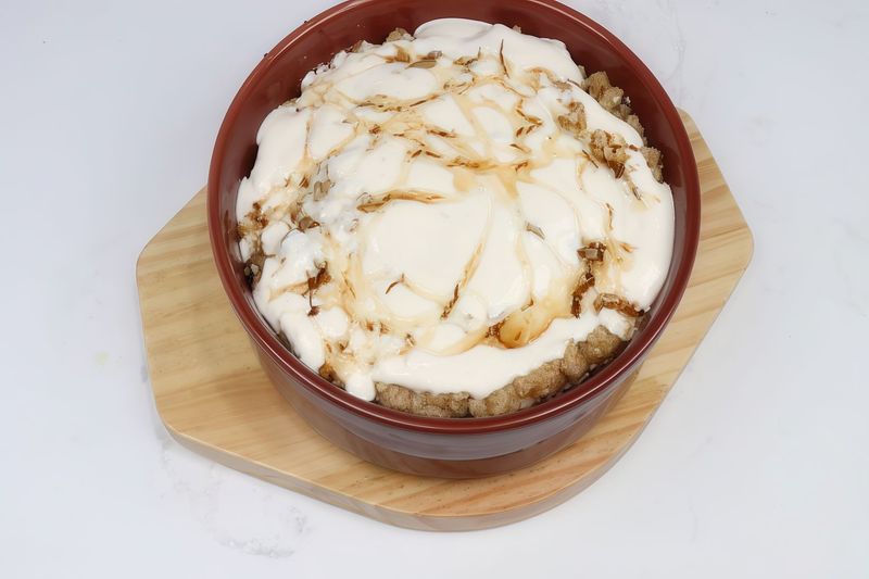 معصوب قشطة باللوز