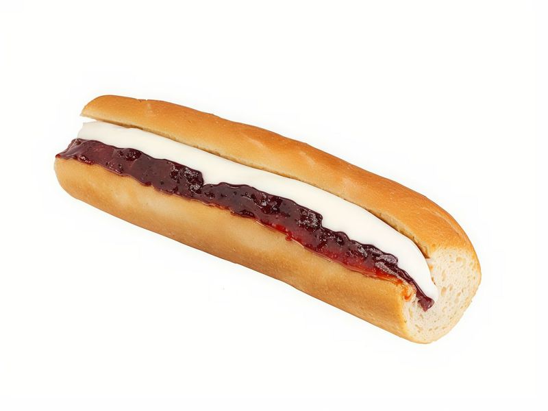 ساندويش جبن مربى