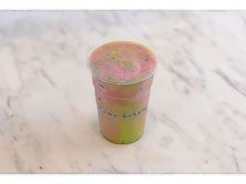 Strawberry Fluff Iced Matcha