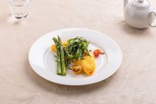 Omelette With Scottish Flaked Salmon