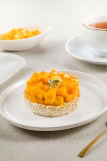 Mango And Coconut Tart
