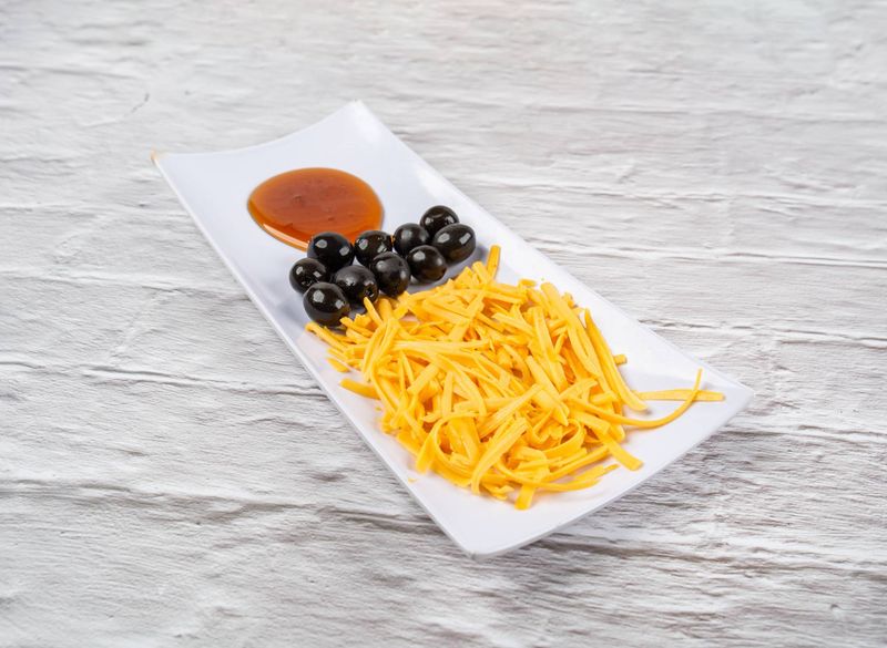 جبنة شيدر وعسل