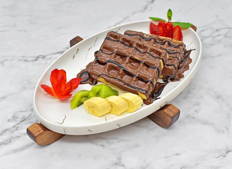 وافل اوريو شوكولاتة