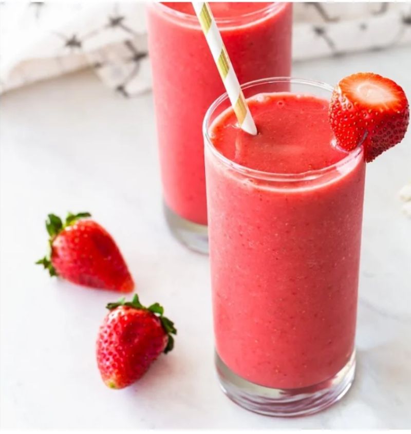 عصير فراولة - كبير