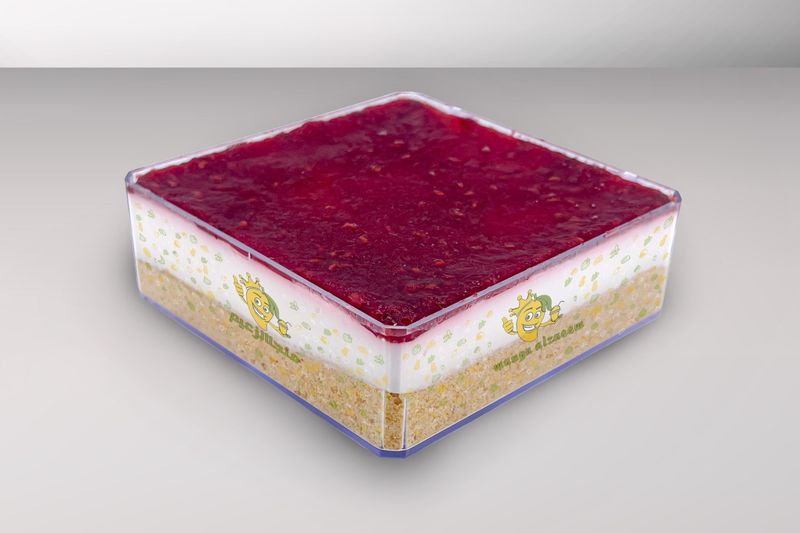 تشيز كيك توت أحمر