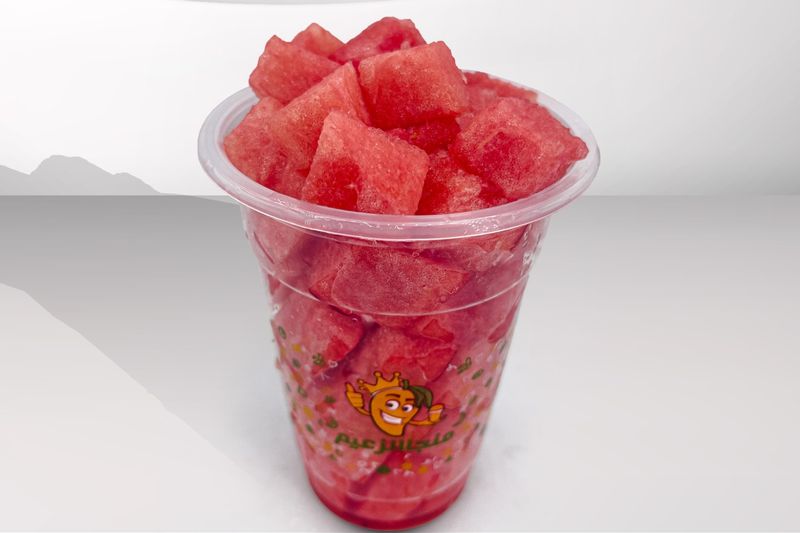 بطيخ قطع - صحن وسط