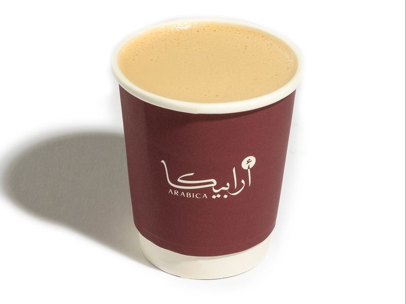 شاي بالحليب وسط