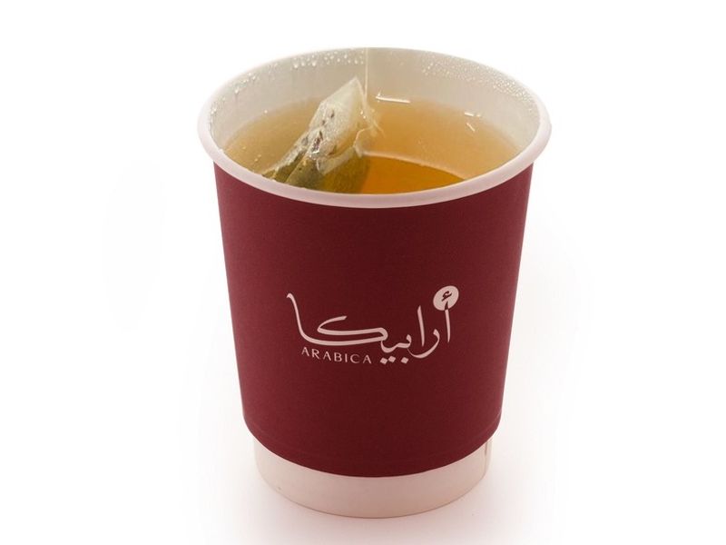 شاي أخضر وسط
