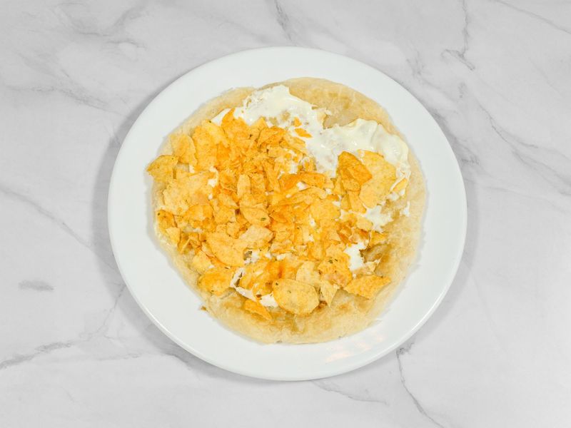 جباتي جبن مع بطاطس